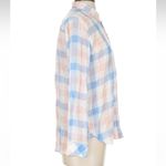 Rails  Blue and Peach Brandy Plaid Button-Down Shirt Women’s Size Small S Photo 4
