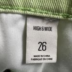 BDG Urban Outfitters High & Wide Ombre Jeans Green Blue Hi Rise Wide Leg Size 26 Photo 4