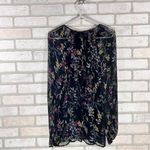 Sundance Acantha Floral Print Ruffle Long Sleeve Blouse Size XS Photo 3