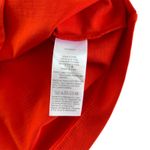 Madewell  Puff Sleeve Cotton Crewneck Tee Shirt Bright Flame Women’s Size XXS NWT Photo 5