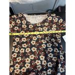 LuLaRoe NWT  Classic T XS Blue White Red Floral Short Sleeve Stretch Photo 7