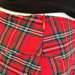 SheIn Red Green White Yellow Plaid Skater Corset Waist Tartan Flare Sk… Photo 6