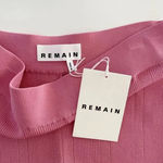 Remain Birger Christensen Soleima Ribbed Knit Straight Pants Cashmere Rose EU 40 Photo 10