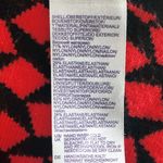 NYDJ Dress Knit Sweater Midi Red Black Size 12 MSRP $158.00 Photo 11