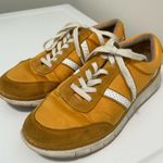 Vionic  Nana Satin Sneakers Yellow Size 8 Photo 2