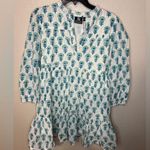 New NWT Madison Mathews Folly Mini Dress SZIE xs White Photo 0