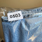 ZARA  Light Wash High Rise Skinny Distressed Jeans relaxed size‎ 2 Photo 8