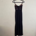 House Of CB  'Cara'‎ Black Corset lace gown Maxi Dress/Size M NWOT Photo 9