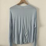 Sweaty Betty  Lightweight Activewear Long Sleeve Top Size Small Light Blue Photo 1