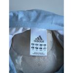 Adidas  Women's Baby Blue & White Short Sleeve Tennis Polo Large Photo 7