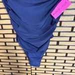Betsey Johnson Betsy Johnson Navy‎ One Piece Swimsuit Size 1X Photo 4