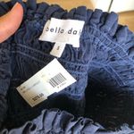 Bella Dahl NEW  smocked strapless jumpsuit in summer night navy revolve small Photo 7