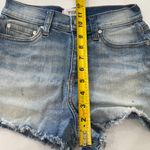 Victoria's Secret PINK  Denim Jean Short Shorts Daisy Pocket Size 0 Photo 5