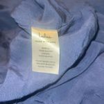 Lulus ✨ Pretty as a Picture Navy Blue Floral Print Ruffled Halter Sz Large Dress✨ Photo 7