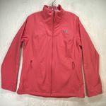 The North Face  Jacket Womens Large Windwall Pink Soft shell Light weight windbreaker Photo 0