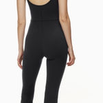 Wilfred  Free black flare leg jumpsuit size small  Photo 0