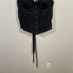 Savagexfenty Savage Fenty Corset Top Size L/XL? Black Lace Lace Up Whimsigoth Sexy Boning Photo 4