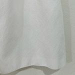 ZARA White High Rise Linen Blend Pleated Bermuda Shorts Size XXL Photo 3