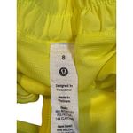 Lululemon  Hotty Hot Running‎ Shorts II Size 8 Neon Yellow Highlight Women Photo 6