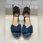 Anthropologie Scalloped Platform Heels (Size 41) Photo 5