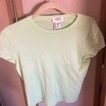 Talbots Light Green Short Sleeve Tee petite small Photo 0