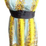 Moulinette Soeurs Anthropologie 100% Silk Y2K Halter Dress Size 4 Multicolor Photo 10