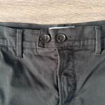 frame denim Women's Dark Gray Cropped Pants Size 26 Mid Rise Ankle Dress Cotton Photo 2