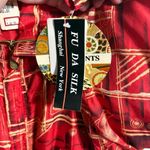 FU DA SILK International Women’s XL 100% silk 2 peace tracksuit NWT Photo 9