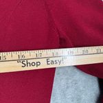 Etcetera Cardigan Blazer Red Knit Colorful Career Office Casual Size Medium Photo 8