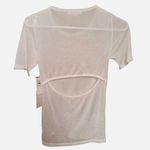 Good American cutout back sheer sweater. Size 0 Photo 1