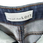 Loft  Medium Wash Curvy Skinny Ankle Fit Mid Rise Jeans Size 30/10 Photo 4