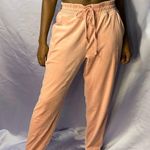 PINK - Victoria's Secret Victoria Secret PINK velour jogger pants women’s size large L Photo 0