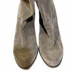 Michael Kors Michael Size 6.5 Grey Suede Leather Knee High Slouch Boots Photo 3