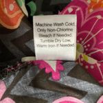 Vera Bradley  Ziggy Zinnia Floral Paisley Chevron Button-Down Shirt Photo 5