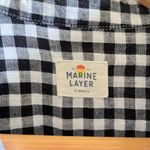 Marine layer Kendall Plaid Flannel Gingham Print Button Down Shirt Top Size XS Photo 1