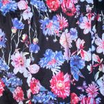 La Vie En Rose Black Floral Multicolor Short & Tank Top Pajama Set Medium/Large Size undefined Photo 7
