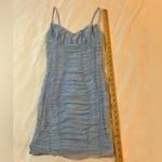 Tic Toc  Ruched Bodycond Blue Mini Dress Size‎ Small Photo 4