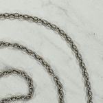 Silver Chain Link Purse Strap Replacement 46" Handbag Shoulder ✨ Photo 3
