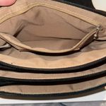 Baggallini  Black Crossbody Bag Triple Layer Zipper Purse Flap‎ Travel Organizer Photo 6