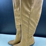 Franco Sarto Women's Camel Stretch Tall Boots/Shoes Heels 4" Size 9M SKU 5163 Photo 3