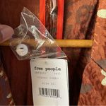 Free People  Boho Rust Multicolor “Eye of the Tiger” Duster Jacket Size XS NWT Photo 3