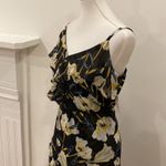 INC Dress 10 Homecoming Semi Formal Maxi Dress Y2K Boho Adjustable Fairy Cottage Black Photo 4