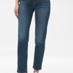 Outland Denim NWT High Rise Slim Tapered Jeans in Dakota Wash Size 24 Blue Photo 0