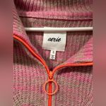 Aerie  Pink And Brown Half Zip Photo 2