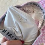 Year Of Ours  Pink/White Checkered Leggings Sport Bra Set Photo 4