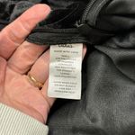 Lulus New  Posh Flair Black Velvet Satin Collared Surplice Jumpsuit Size Medium Photo 11