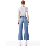 Alice + Olivia  Gorgeous Coin Pocket Ankle Jeans In Best Intentions Size 27 Photo 3