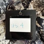 Parisian NEW  Black Cream Snakeskin Leggings Y2K Boss Siren Size Small Photo 8