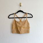 Outdoor Voices  | Flow Freedom Athletic Crop Tank Top in Yellow Sunset Size Small Photo 1