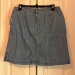 J. Jill Blue Jean Skirt Size 14 Photo 2